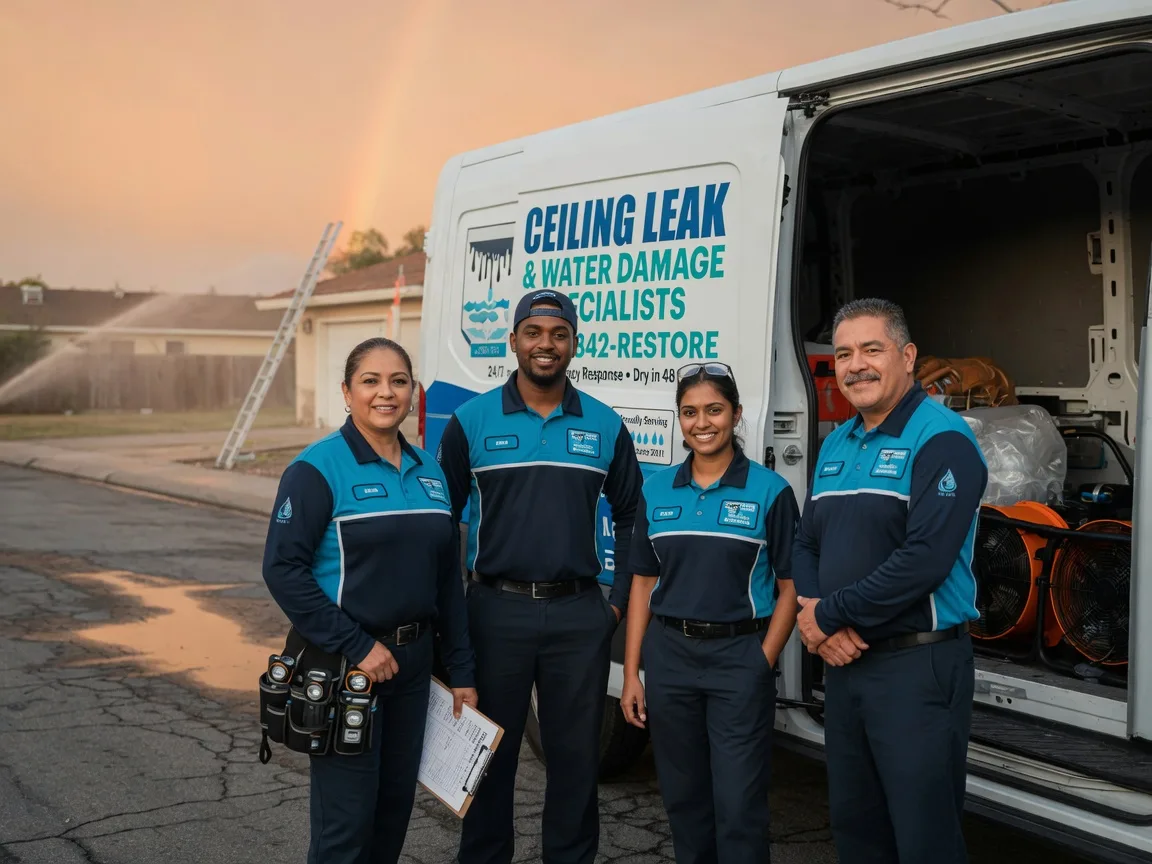 Ceiling Leak Cleanup company in Morse, TX